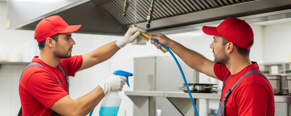 Commercial kitchen fire safety